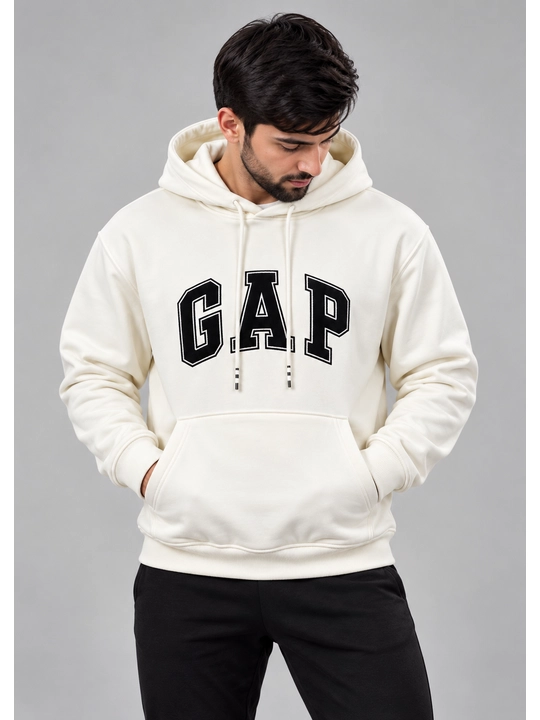 Мужской худи с надписью GAP, худи с капюшоном, оверсайз, с длинным рукавом и большим карма