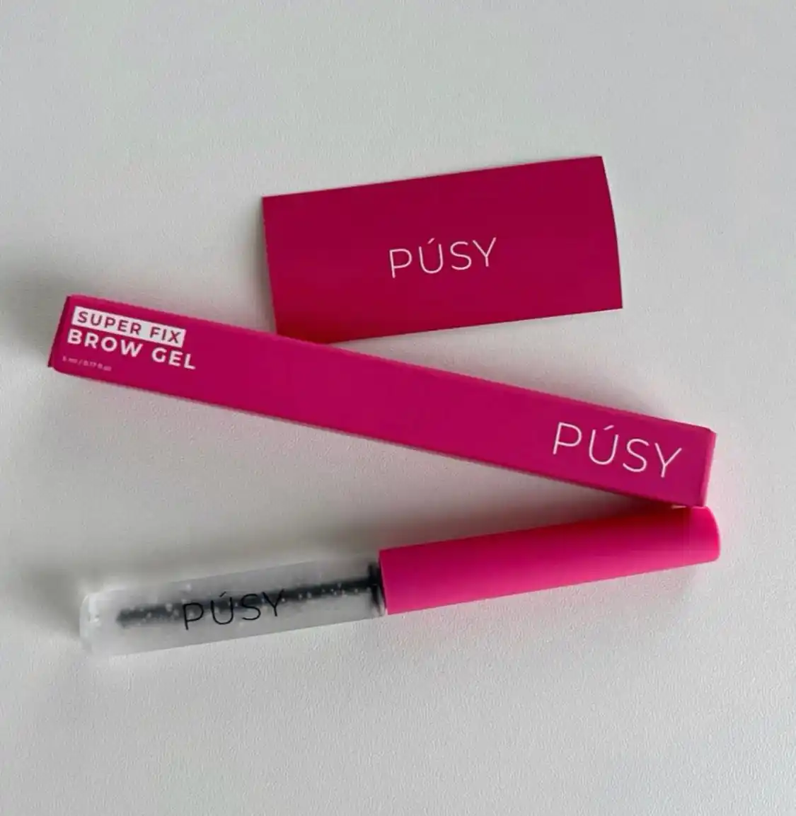 Pusy qoshlarni shakllantirish uchun gel, fiksator, rangsiz, 24 soat davom etadi  5 ml