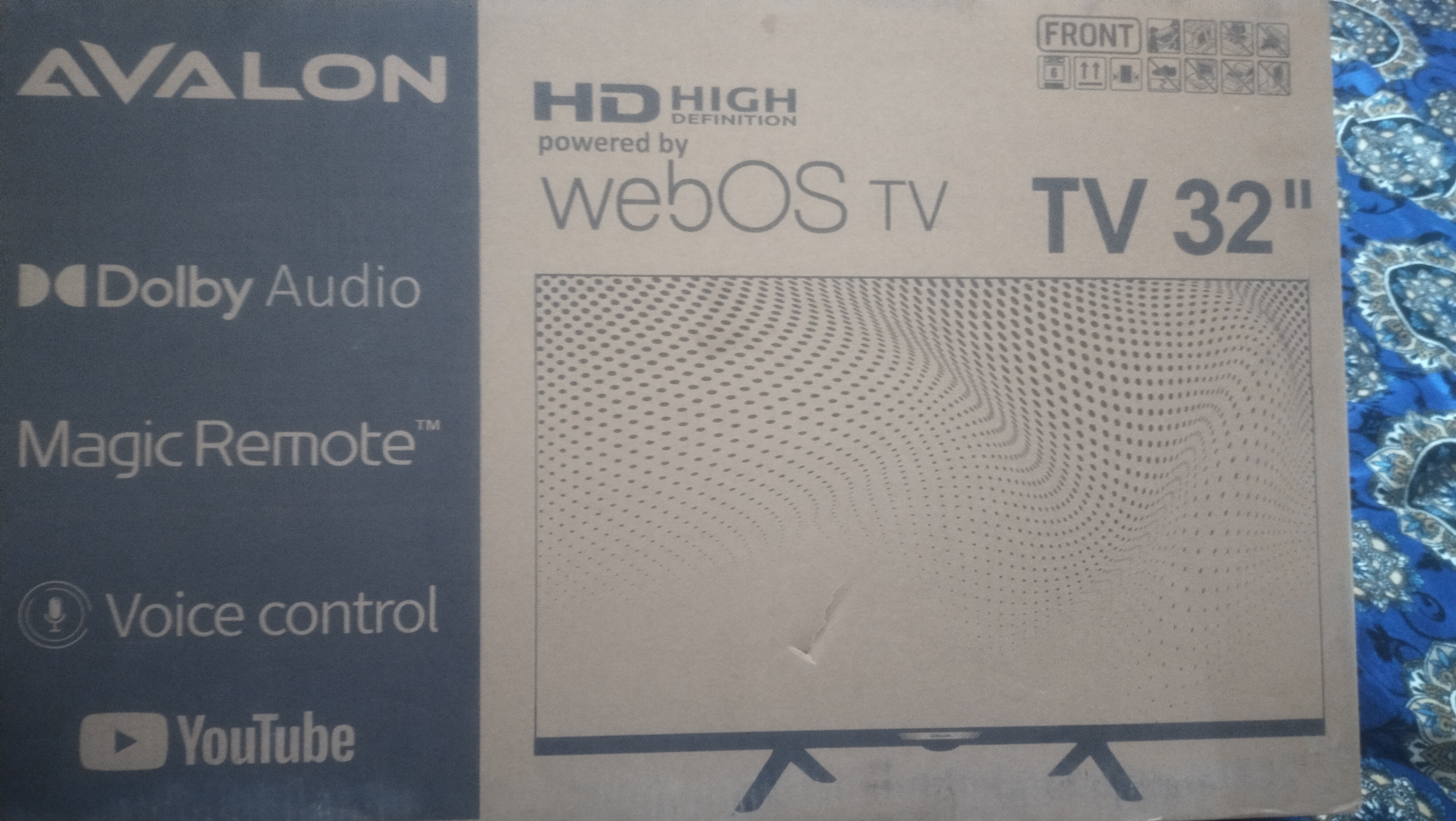 Телевизор Avalon 32 HD"43"50"55"65 QLED MQA800 4K Ultra HD