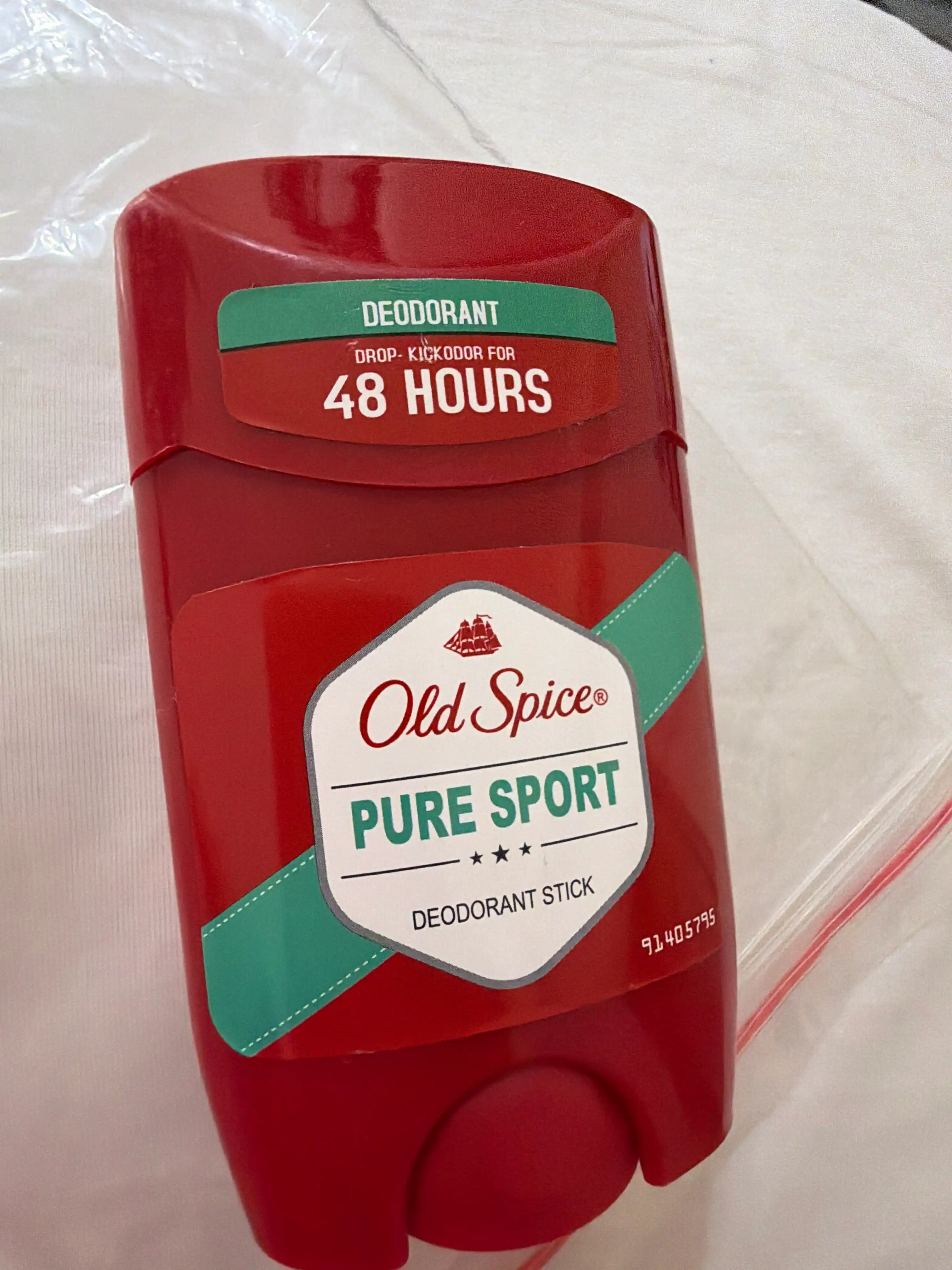 Old Spice Pure Sport erkaklarga dezodorant antiperspirant ter hididan uzoq muddat himoya