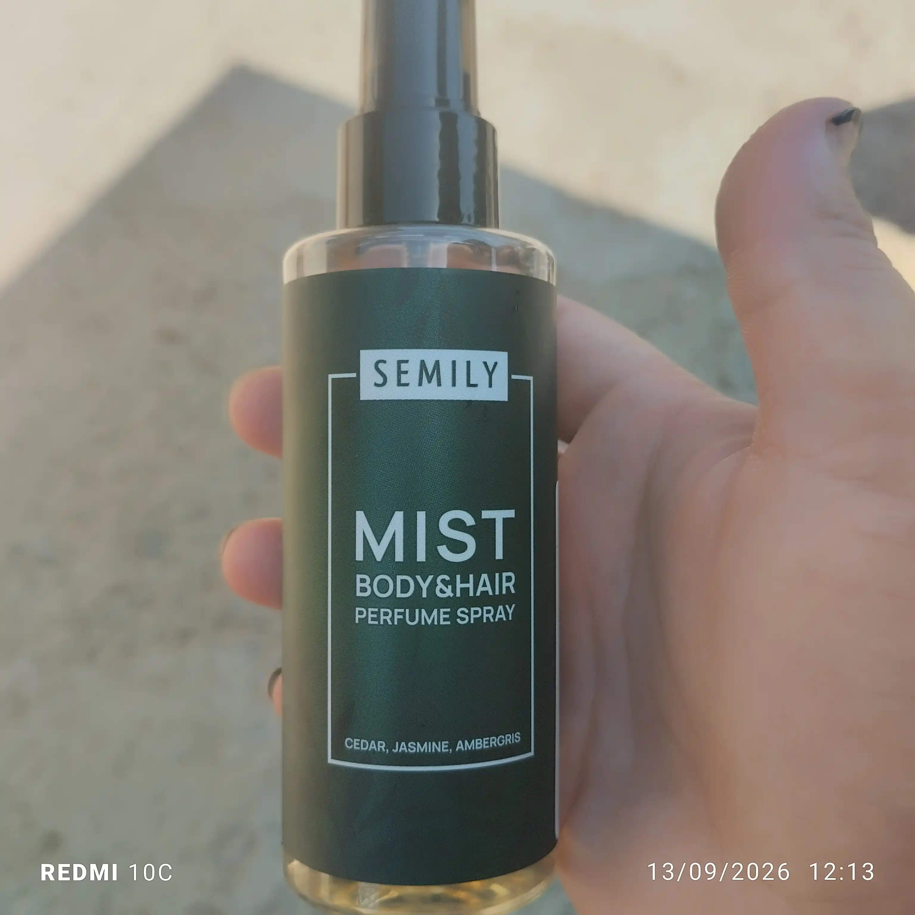 Мист спрей для тела и волос парфюмированный SEMILY, 150 мл