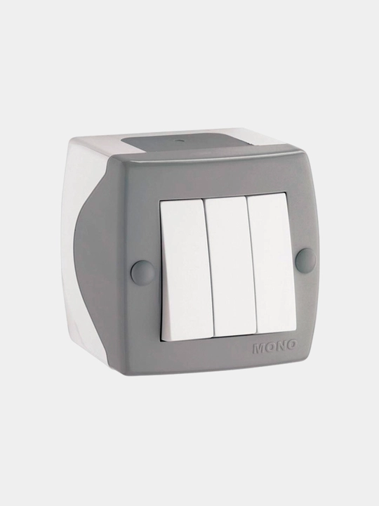 O'chirgich 3 talik MONO ELECTRIC Octans oq, kulrang - 
