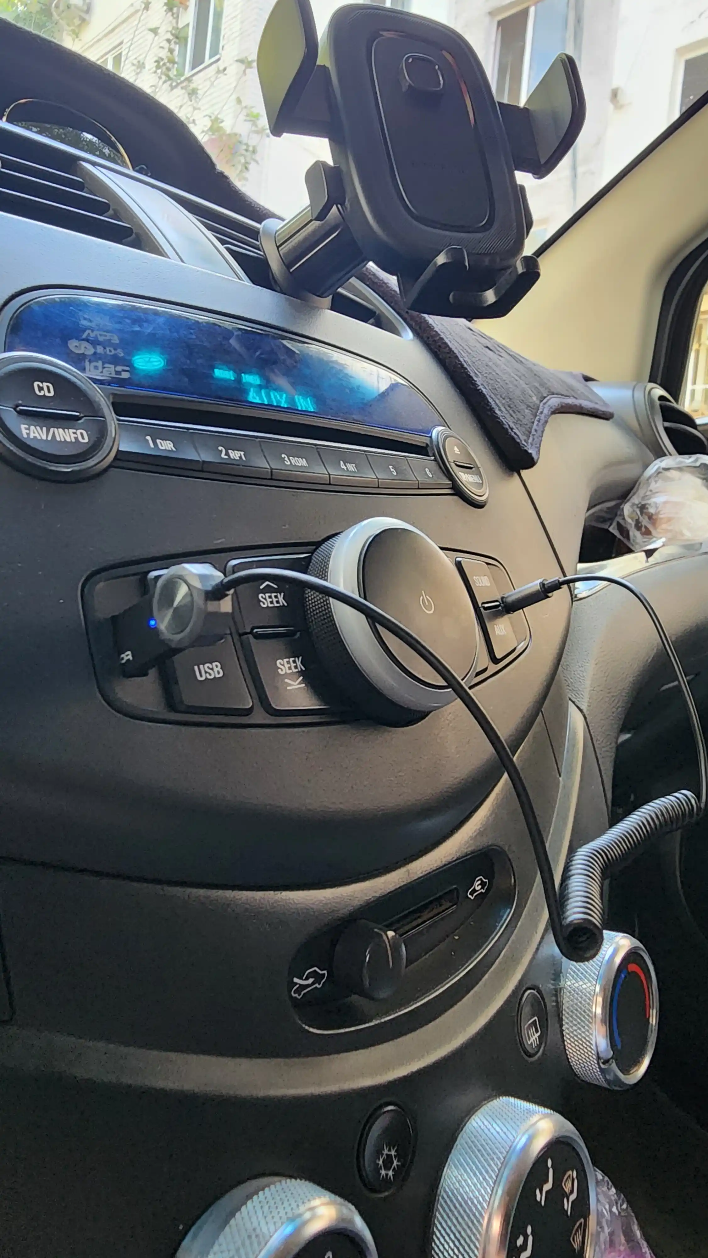 Bluetooth AUX-адаптер Toocki для автомобиля, 3.5 мм, USB