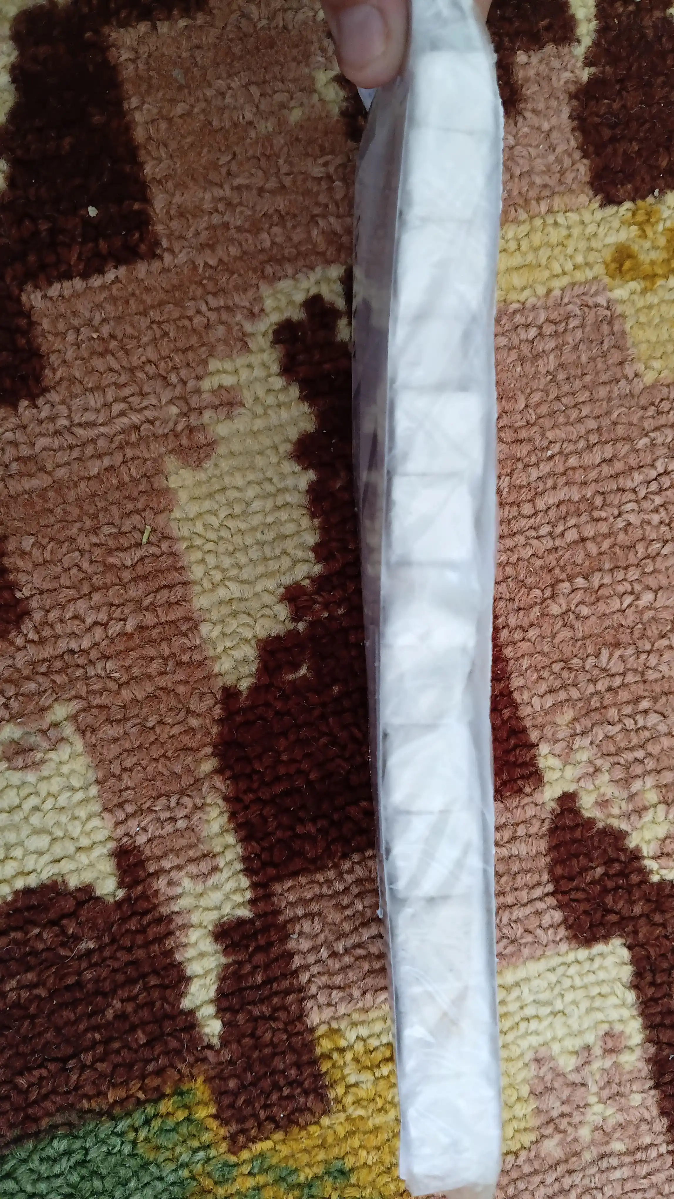 Maktab bo'rlari, oq, 50, 100 dona, yumshoq, kvadrat