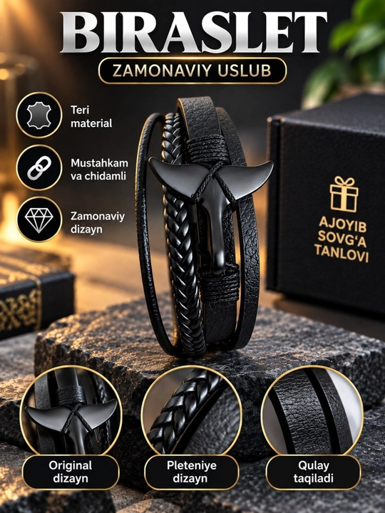 Erkaklar uchun bilaguzuk - 