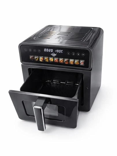 Smart Aerogril Uakeen, yog'siz pishirish uchun multipech, 12 tasi 1, fritz, 12 L, 3600 Vt