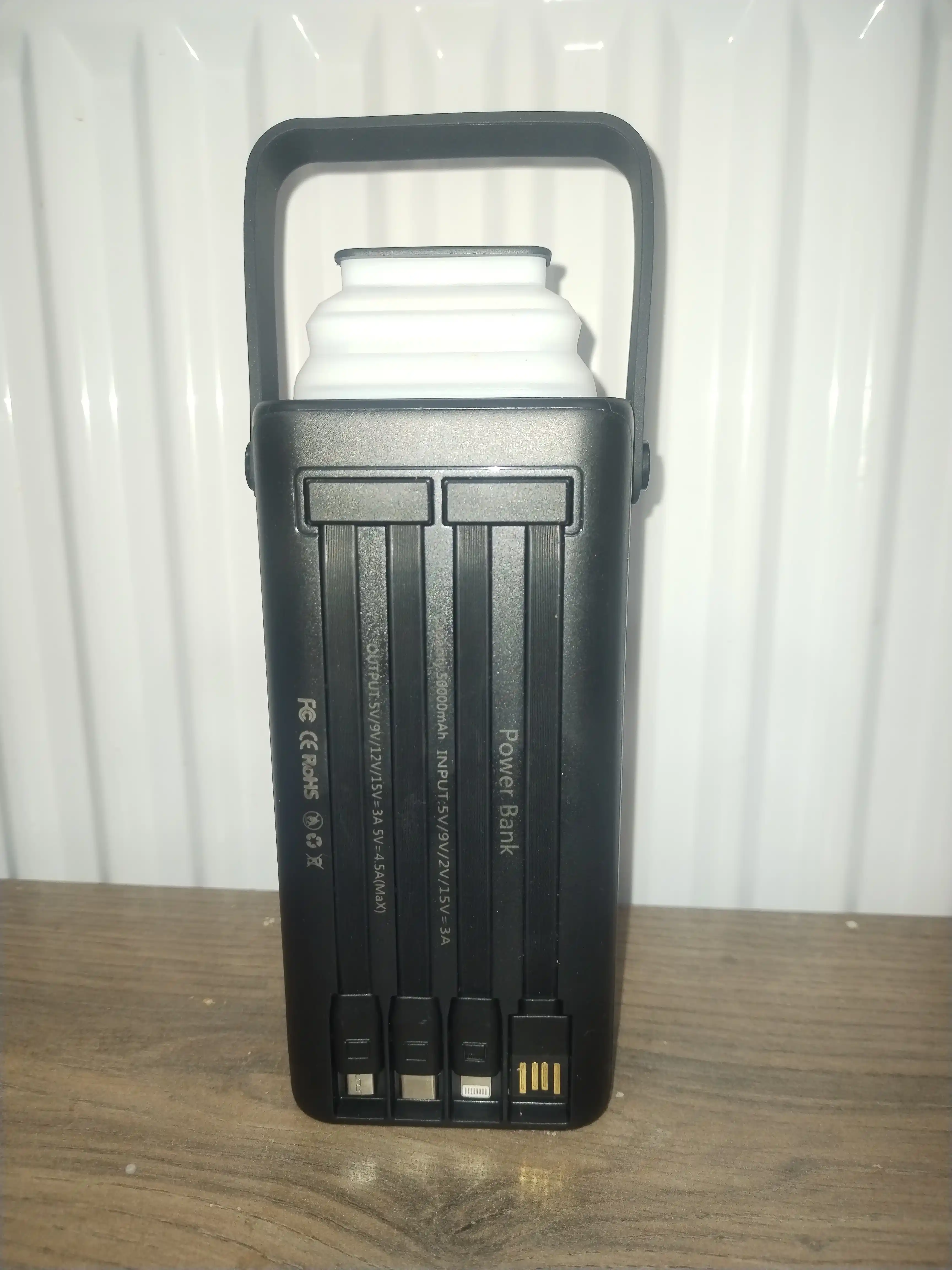 Внешний аккумулятор power bank с быстрой зарядкой, 50000, 100000, 7 в 1