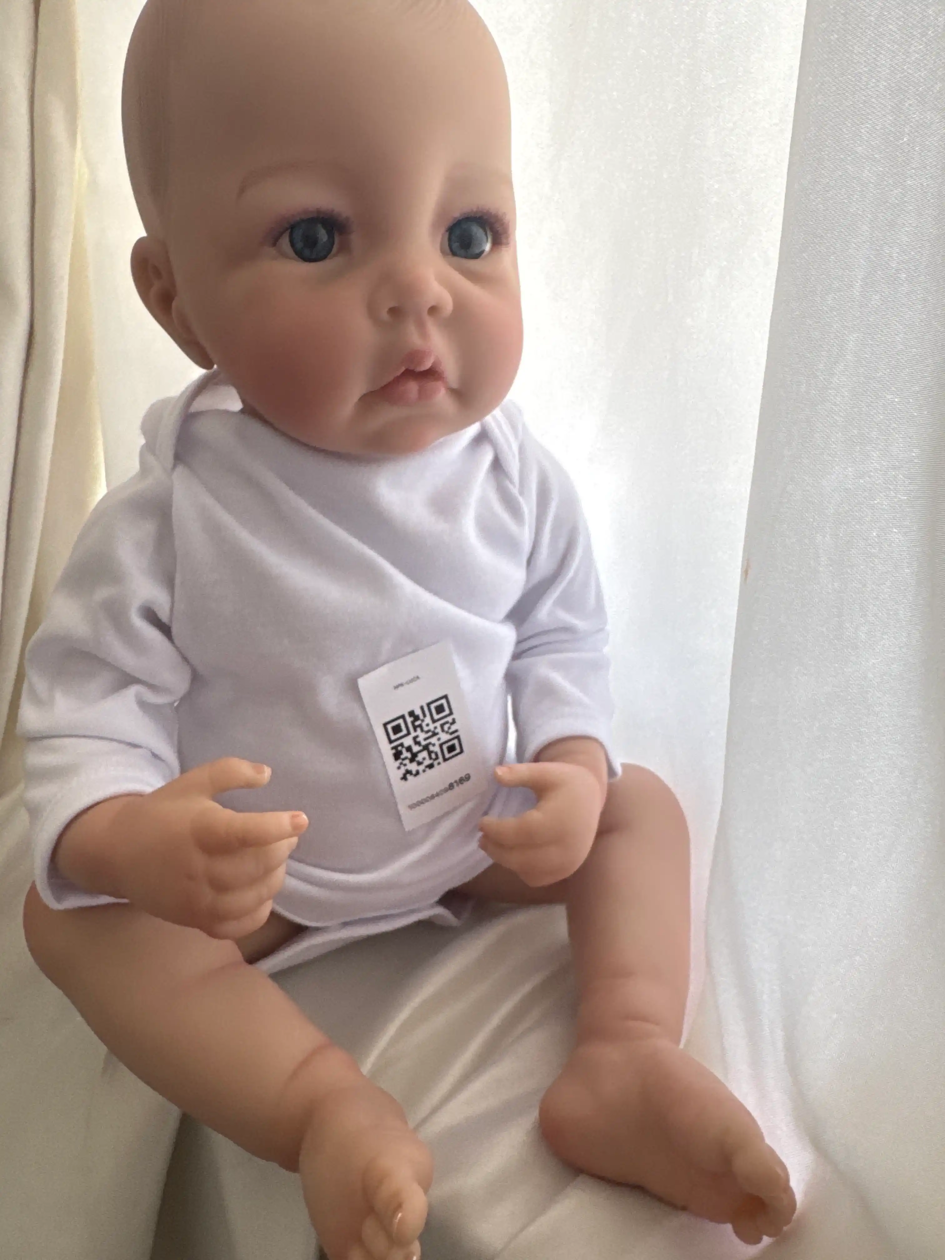 Реалистичная кукла Reborn NPK для девочек полностью из винил-силикона, 50 см