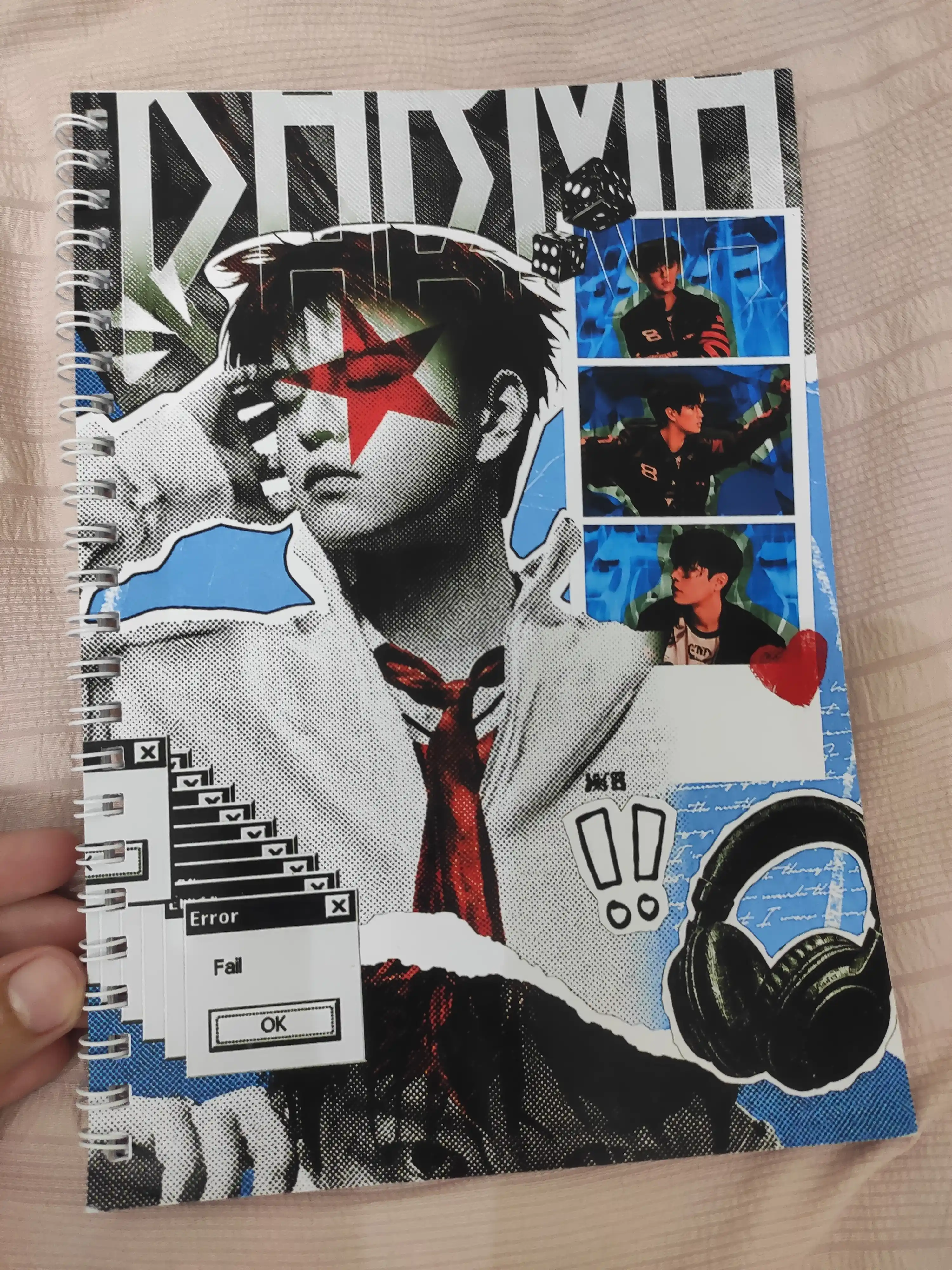 STRAY KIDS, K-POP, Bloknot va Planner 2 tasi 1 da - 30 varaqli, 2 bo'limli