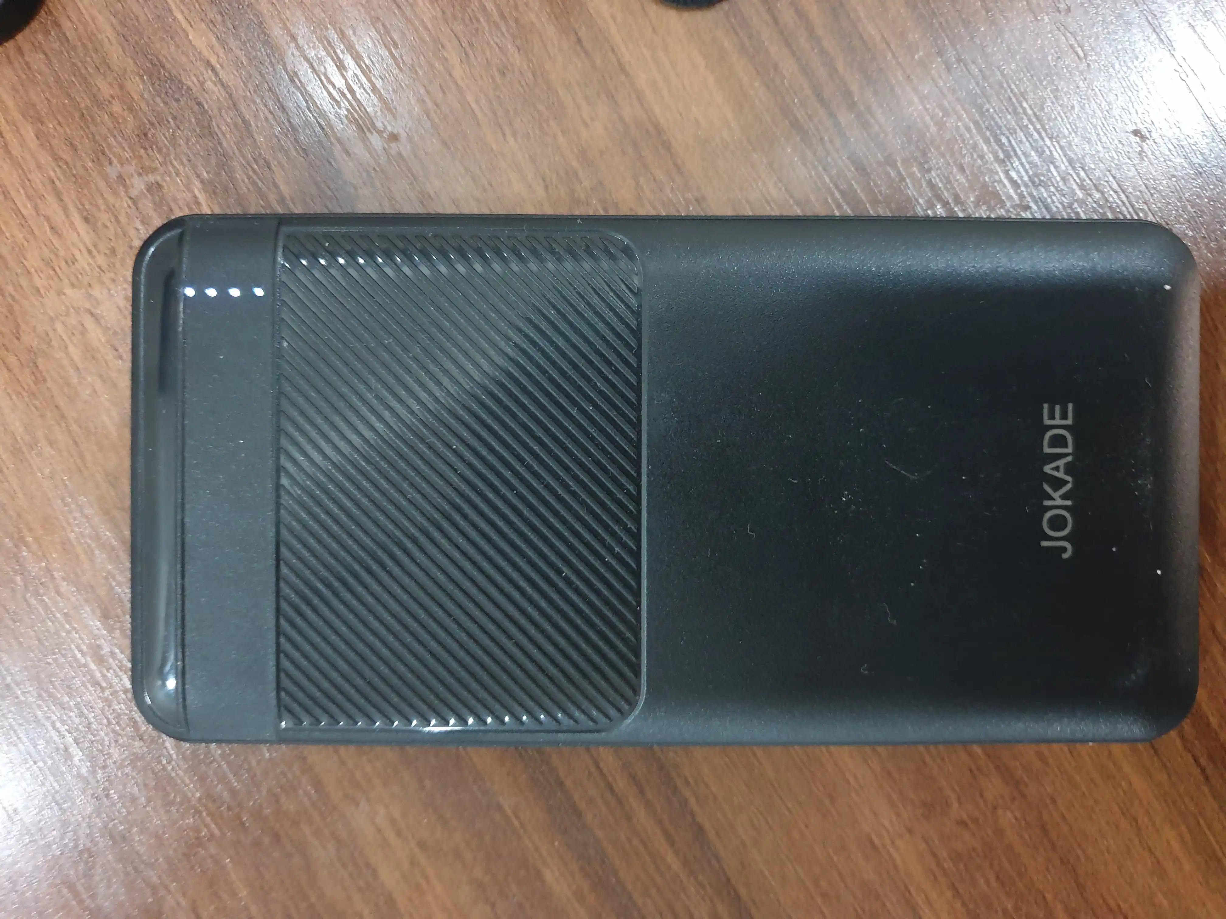 JOKADE powerbank 10000 mAh qora tashqi akkumulyator, power bank 10000