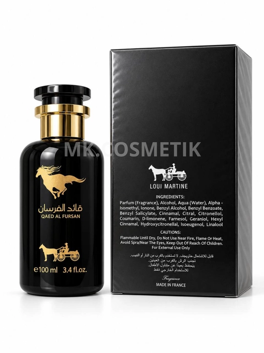 Erkaklar uchun atir, parfumlangan suv, sharqona iforlar, 100 ml