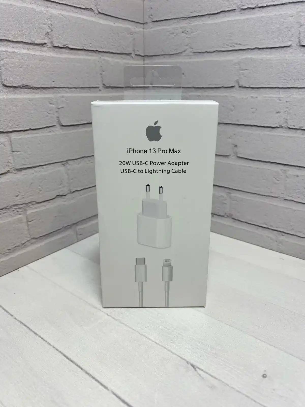 Зарядка для iPhone, зарядник, быстрая зарядка 20 Вт — с кабелем Type-C to Lightning