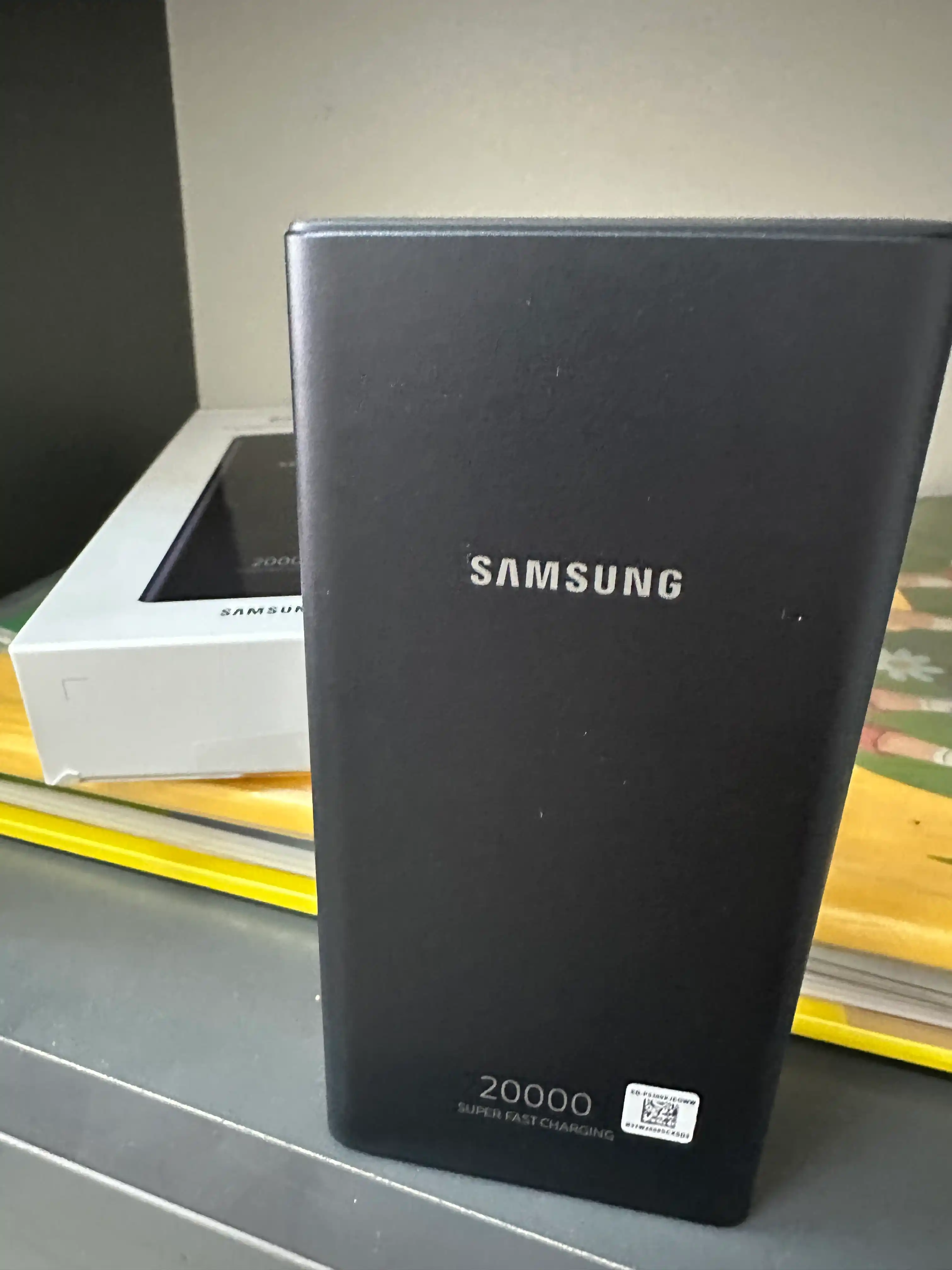 Samsung 20 000 mAh Power Bank — 25W/45W quvvat Super tezkor zaryadlash+type-c kabel