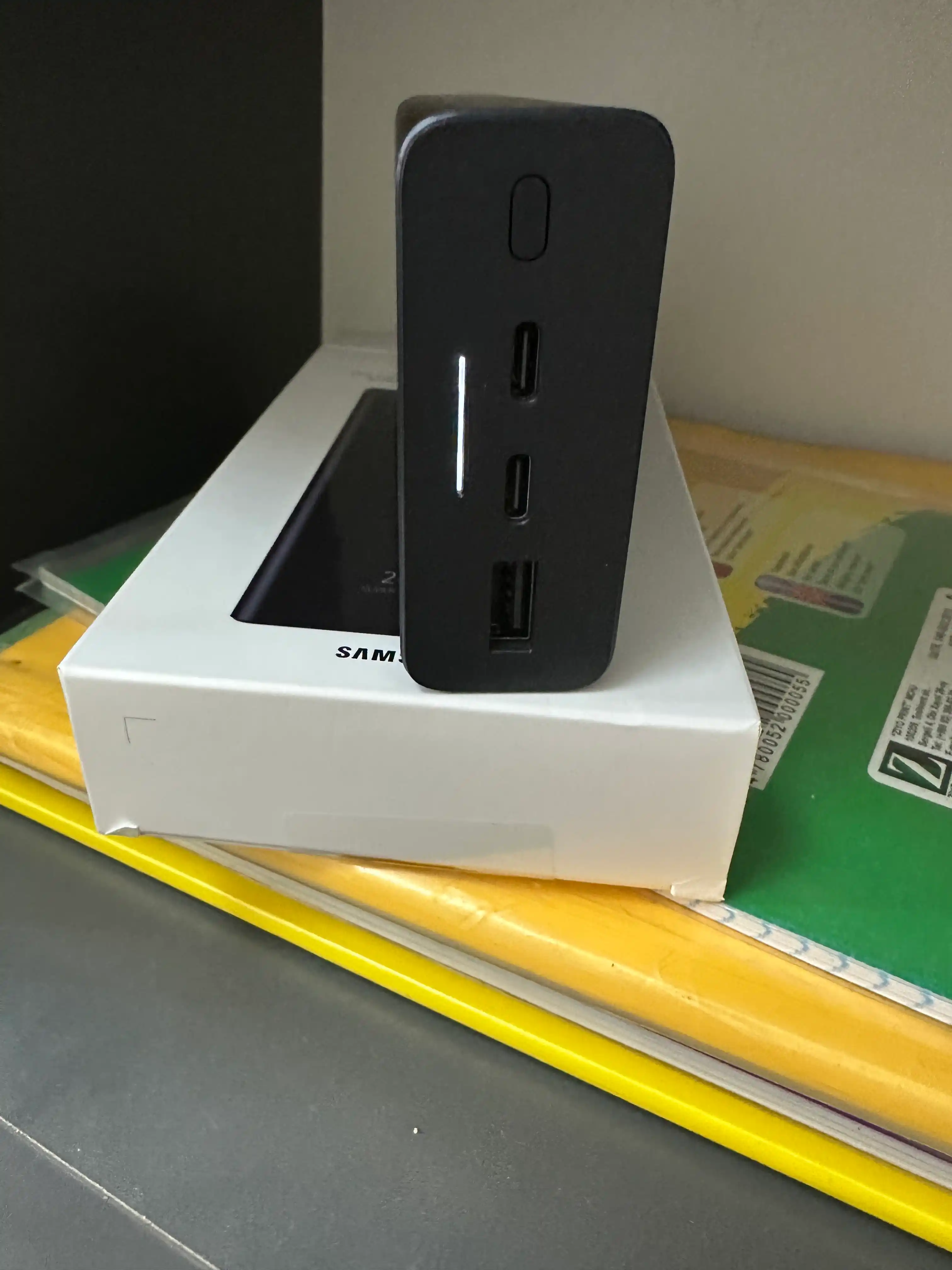 Samsung 20 000 mAh Power Bank — 25W/45W quvvat Super tezkor zaryadlash+type-c kabel