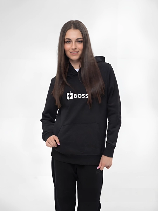 Xudi USA oversize uniseks, qalin mato, kapyushonli, qish–bahor uchun