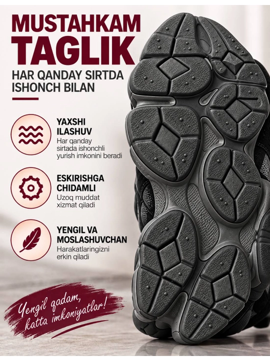 Ayollar uchun zamonaviy sport krossovka — kundalik kiyish uchun