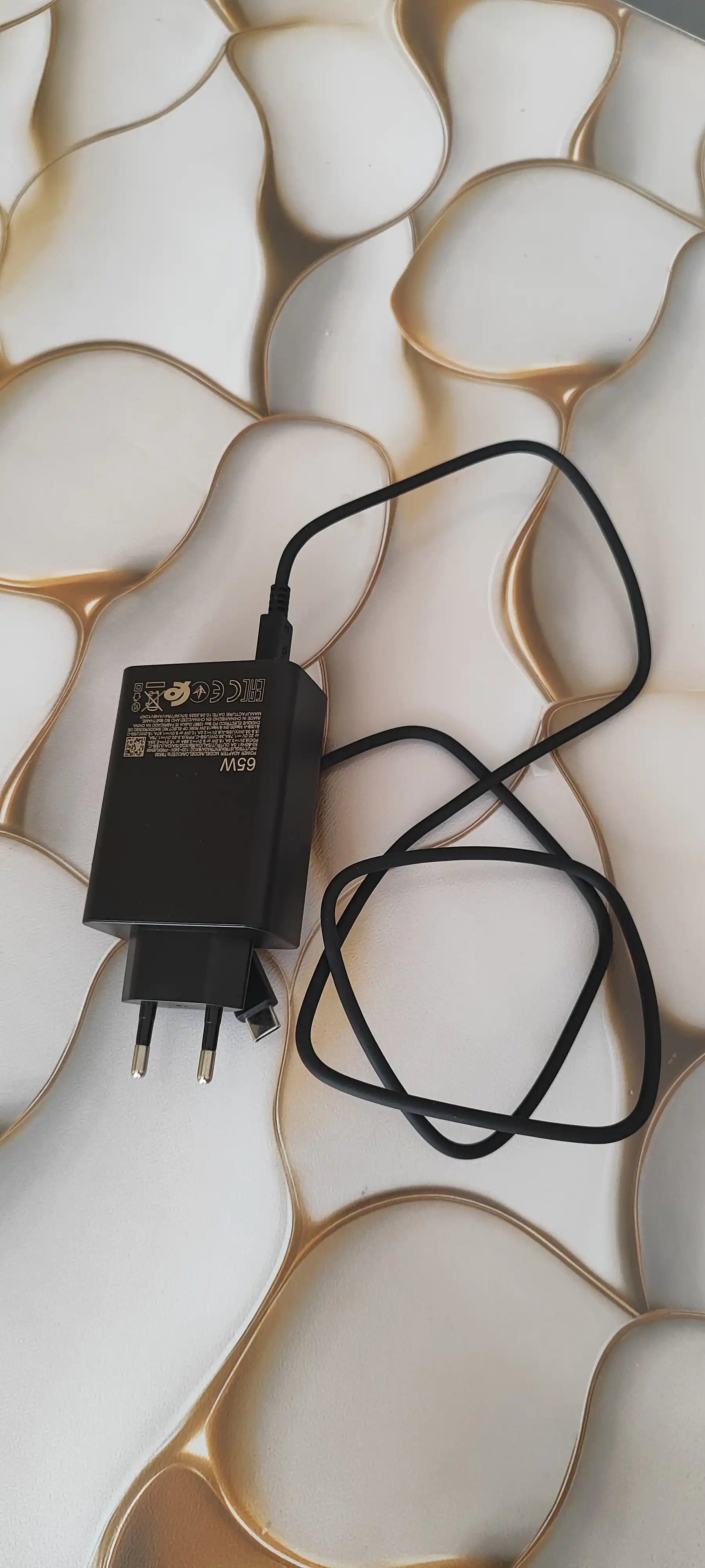 Samsung 65W PD adapter, USB-C tezkor zaryadlovchi, samsung zaryadchik, kabel bilan