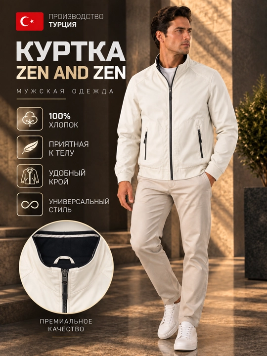 Zen and Zen erkaklar kurtkasi, Turkiya kiyimi - 