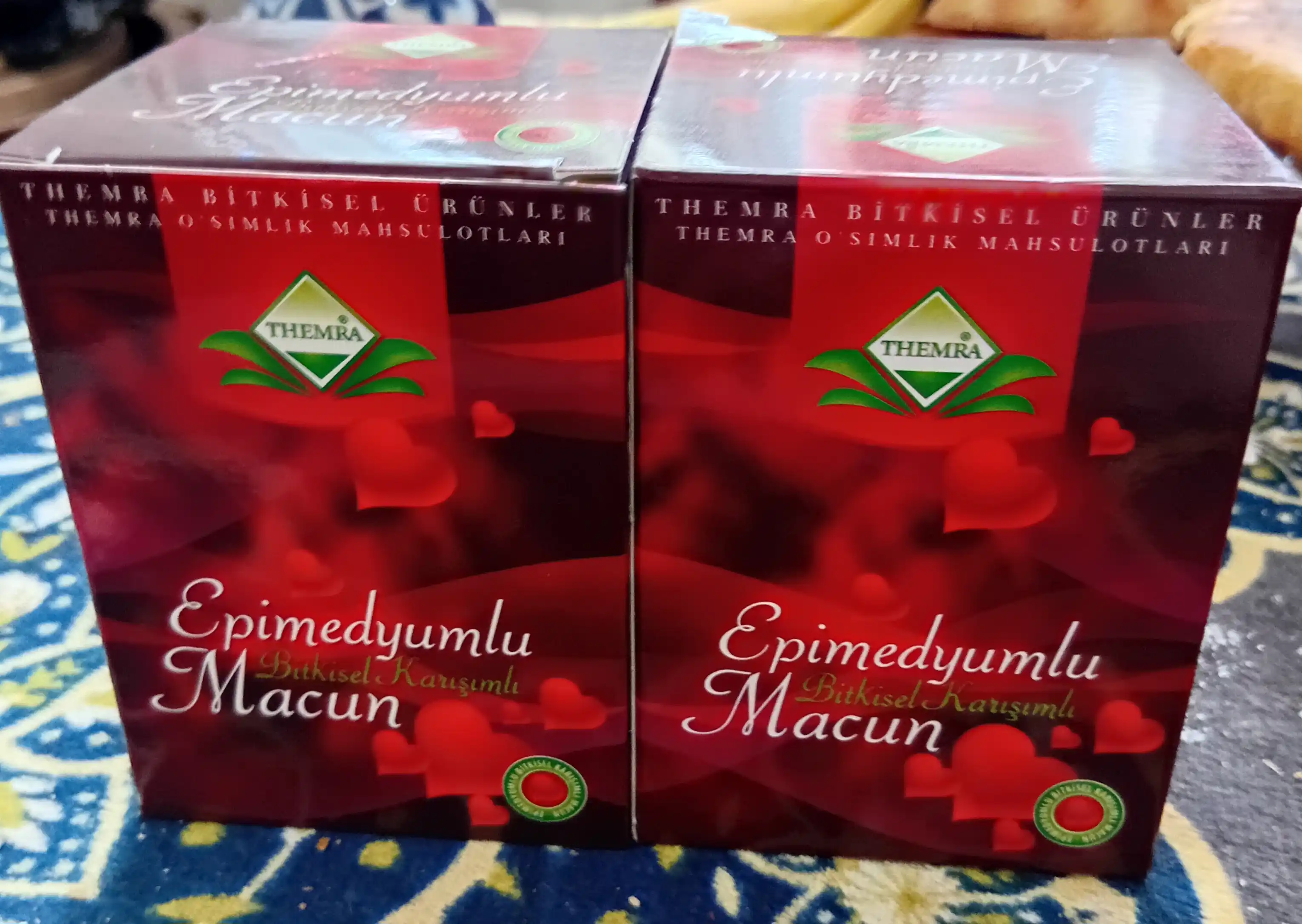 Эпимедиумная паста THEMRA Macun для повышения потенции и интимной близости, трибулус, женьшень, имбирь,43гр-240г