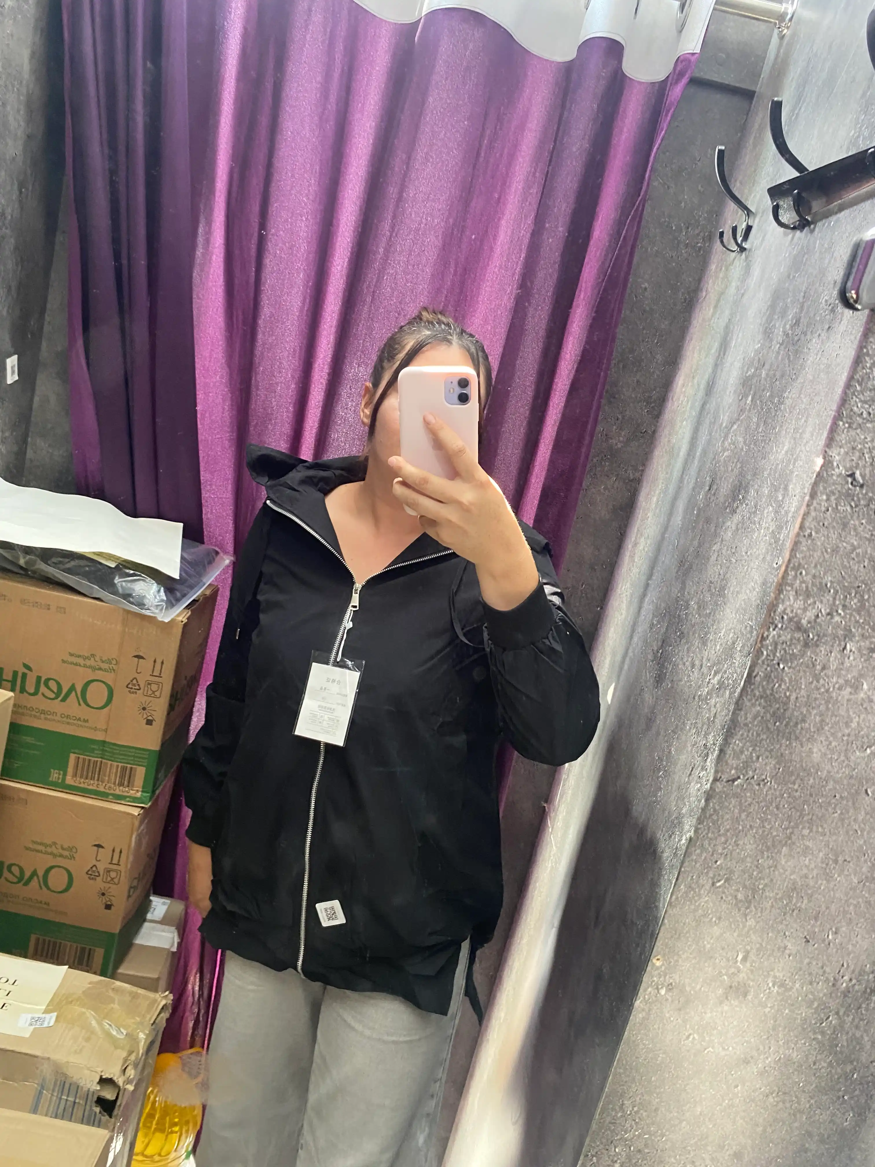 Kurtka ayollar astarli uzun, kapyushonli zamokli issiq vetrovka, tolstovka - EllyFashion