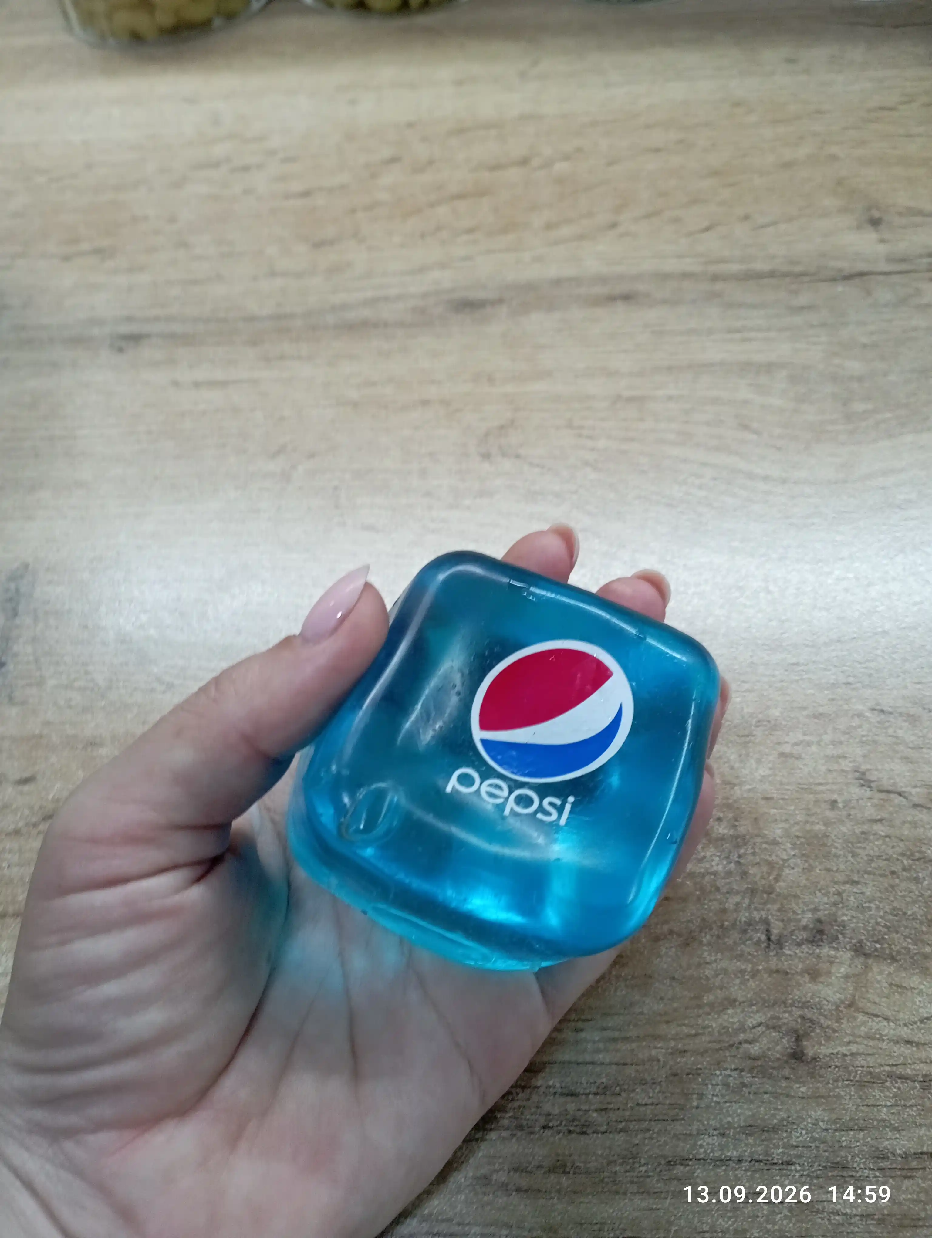 Skvish kubik Nee Doh, Skvish stressga qarshi, Shokolad, Plitka, Fanta, Pepsi, McDonald’s
