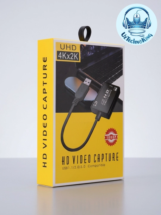 HDMI-USB videozahvat adapteri 4K 1080P Full HD strim va o'yin uchun - 