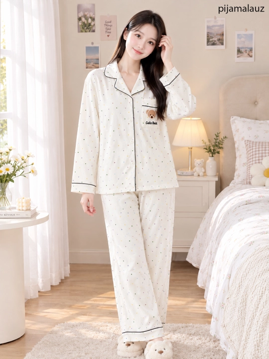 Pijama ayollar uchun 2 tasi 1da, dvoyka, uy kiyimi, yumshoq mato, ayollar pijamasi