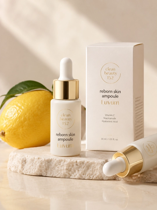 Koreyaning Clear Vita C Reborn Skin Ampoule zardobi, 13,5% sof C vitamini bilan - 