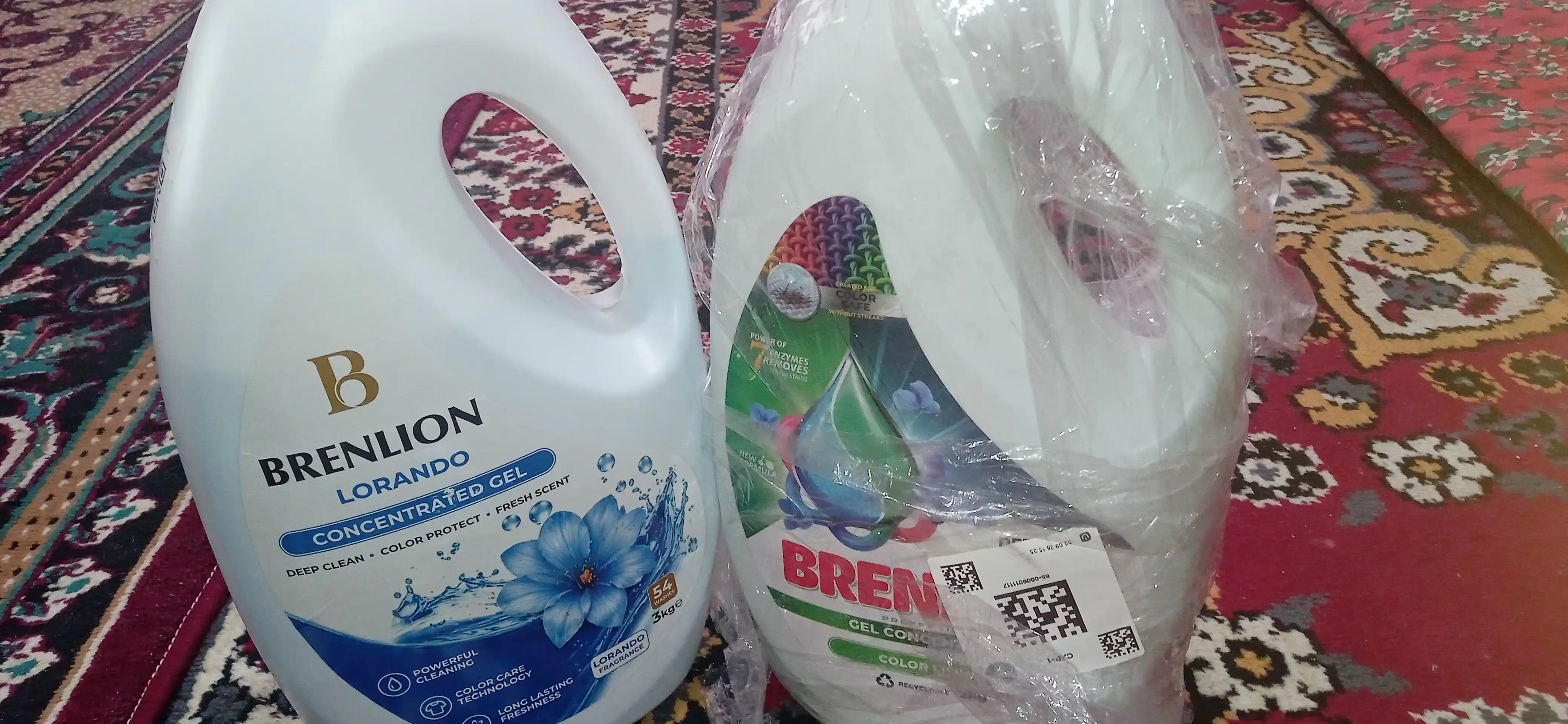 Гель для стирки автомат BRENLION жидкий стиральный порошок