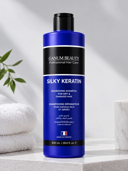 Ganum beauty silky keratin shampoo - 