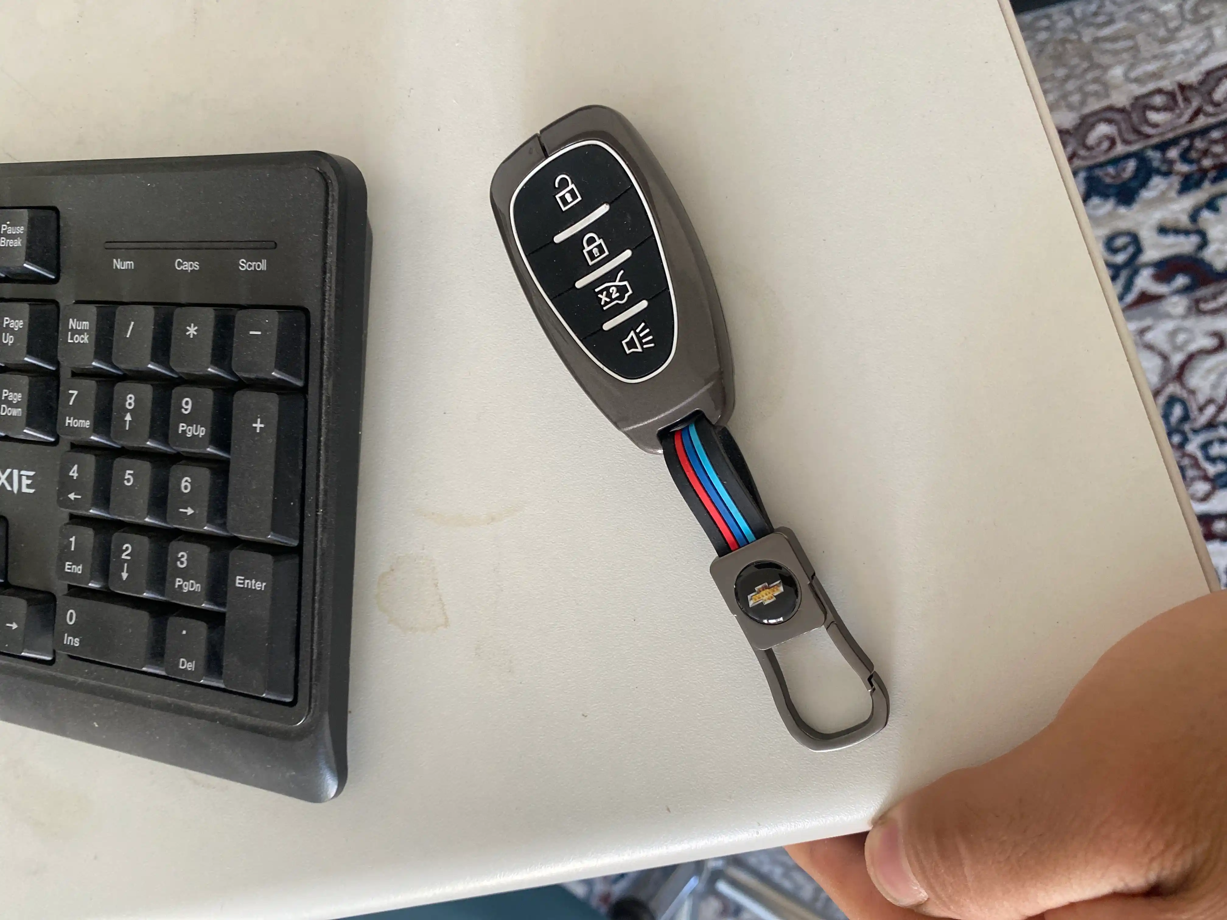 101, 909, Onix, Tracker2, Malibu2, BYD masofadan boshqarish pulti uchun temir g‘ilof