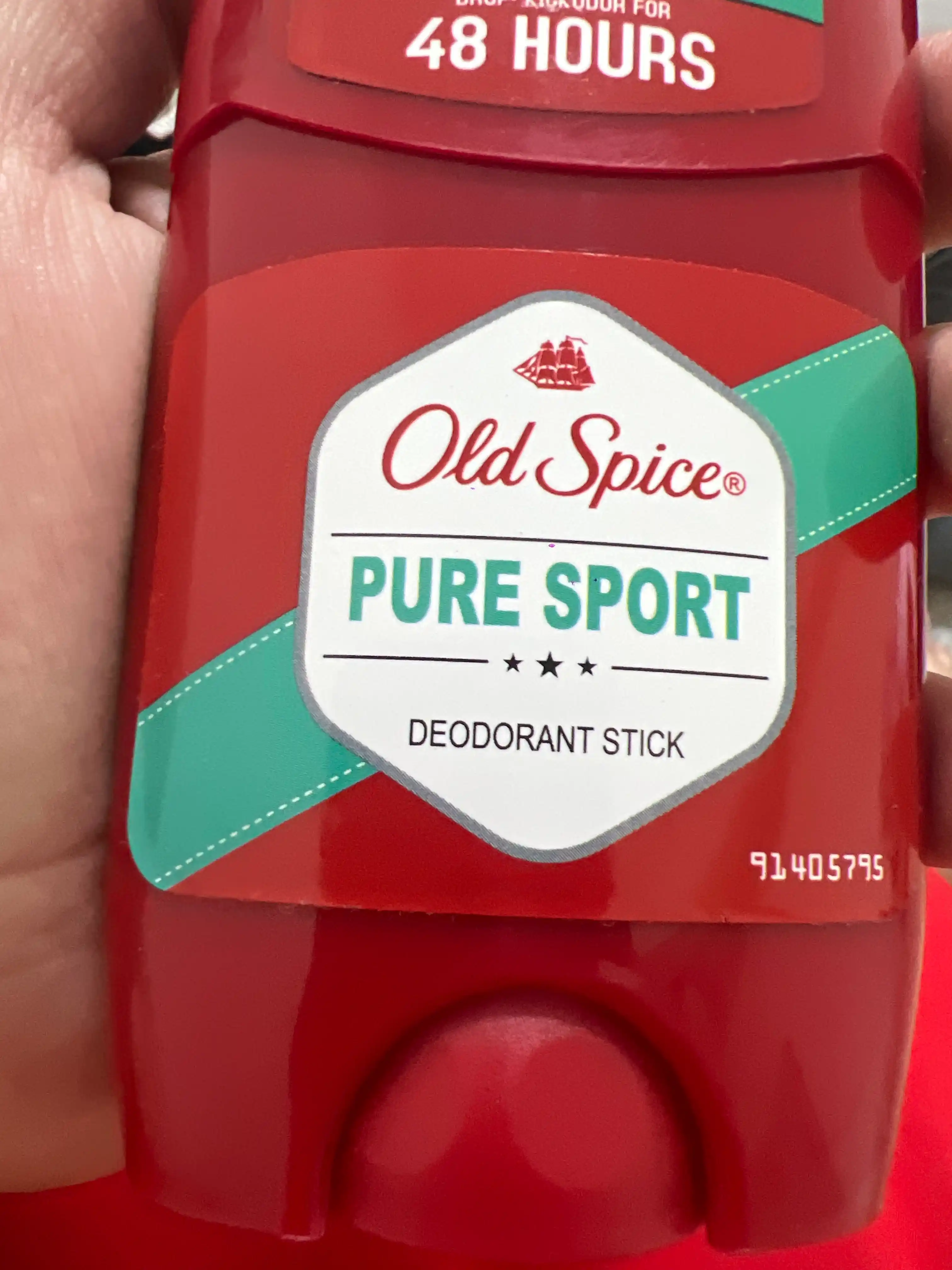 Old Spice Pure Sport erkaklarga dezodorant antiperspirant ter hididan uzoq muddat himoya
