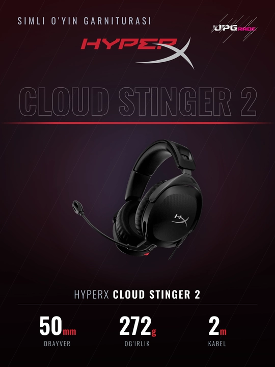O'yin quloqchinlari HyperX Cloud Stinger II Wireless