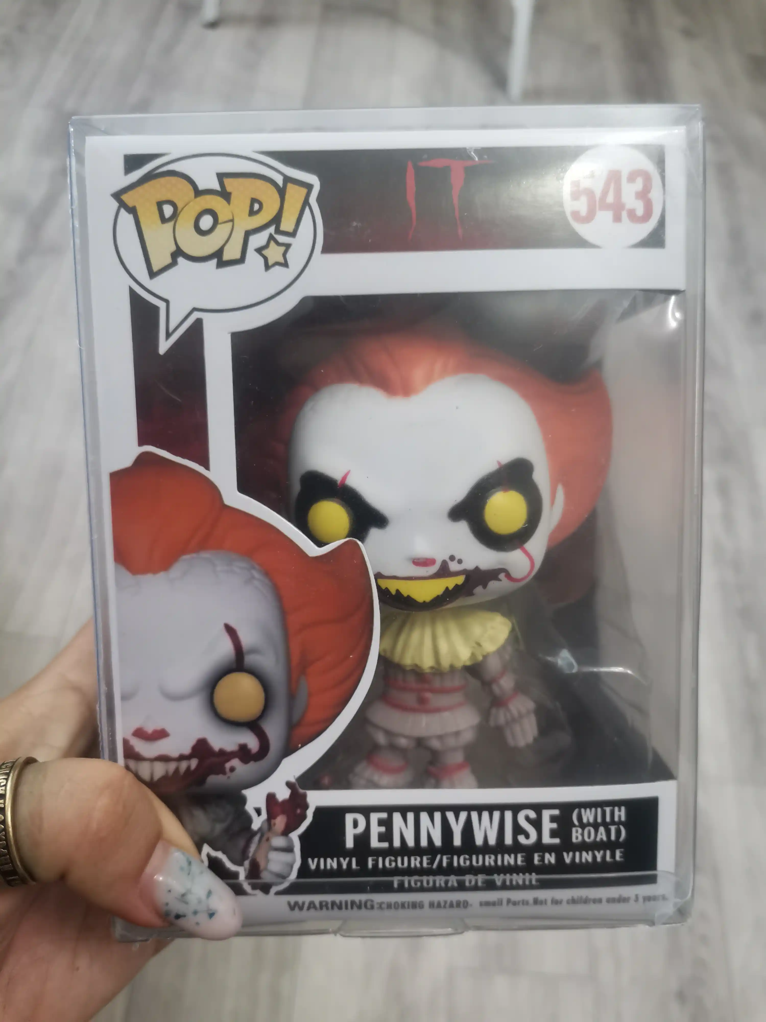 Фигурка Funko POP хоррор персонажи, виниловая игрушка Джокер Чаки Пеннивайз