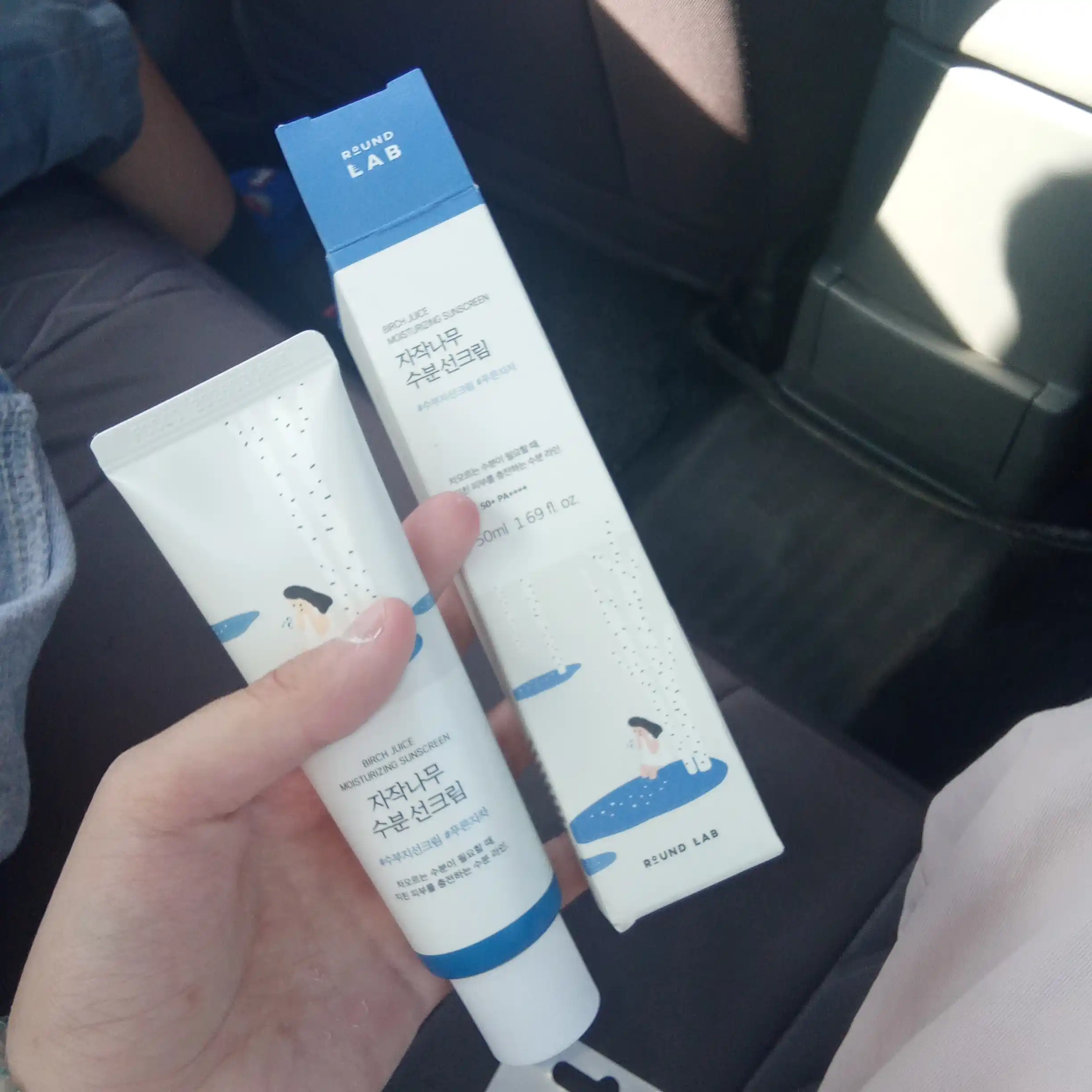Солнцезащитный крем Round Lab Birch Juice Moisturizing Sunscreen SPF50+ PA++++, 50 мл