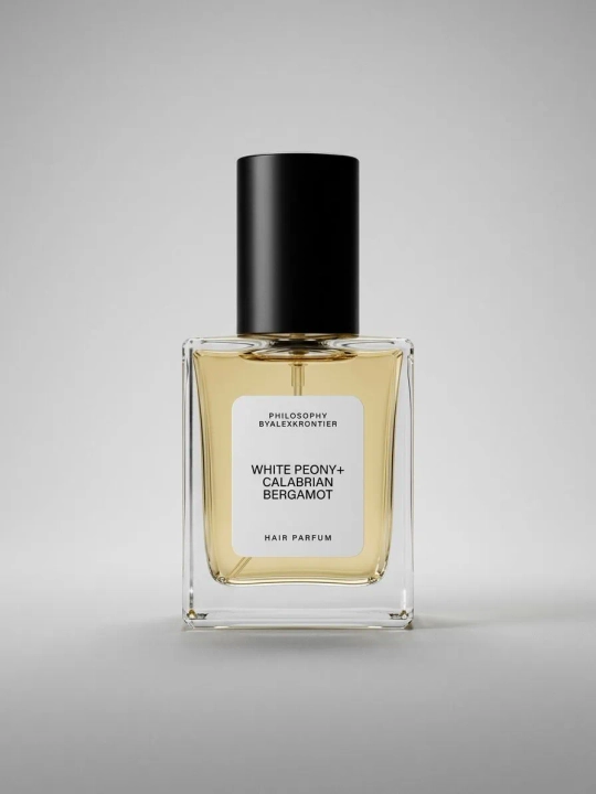 Alex Kontier Hair Parfum White Peony & Bergamot soch uchun xushbo‘y sprey, 15 ml