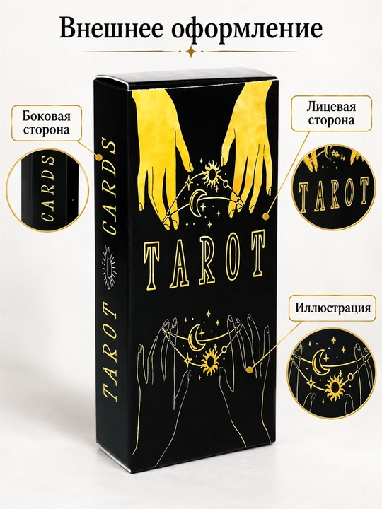 Карты Таро Уэйта 78 карт для гаданий, предсказаний и обучения