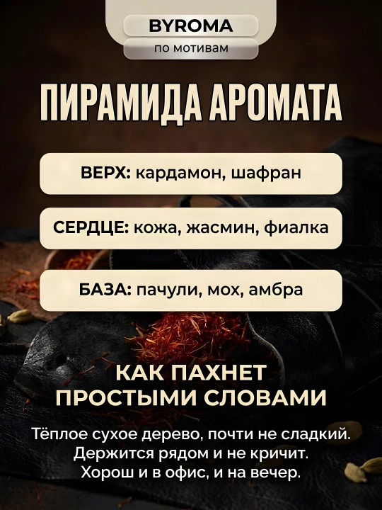 Парфюм унисекс по мотивам Ombre Leather, стойкие духи, парфюмерная вода 100 мл