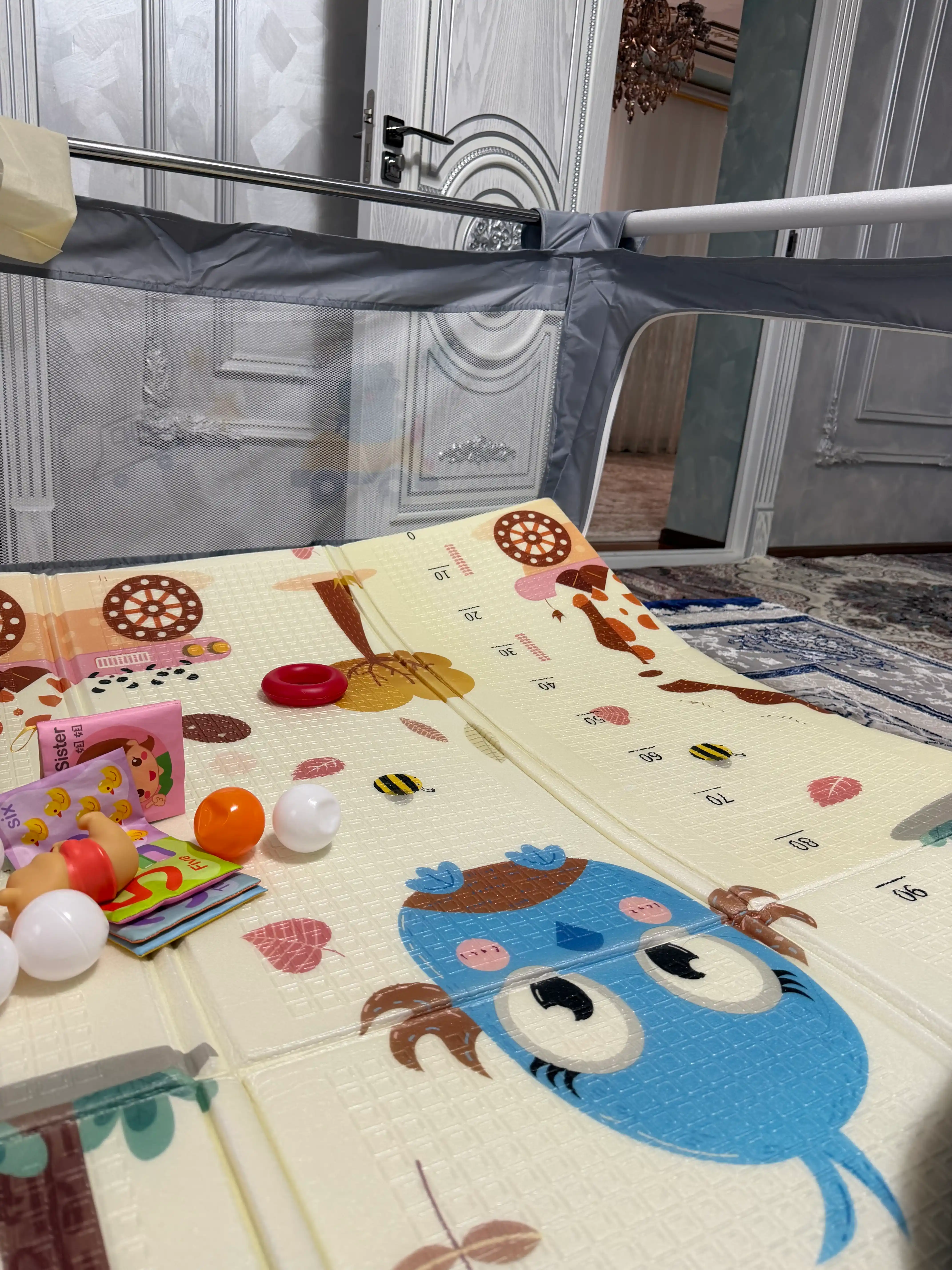 Детский манеж складной, игровой