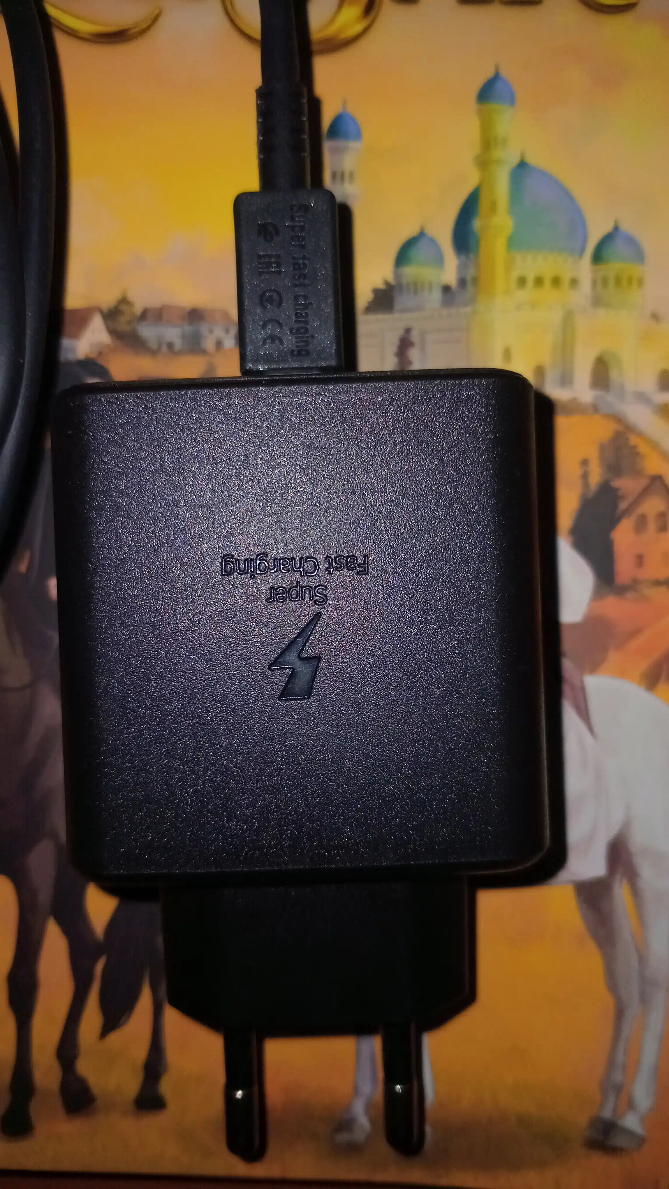 Зарядное устройство Samsung 45W, Type-C, быстрая зарядка, адаптер для телефона
