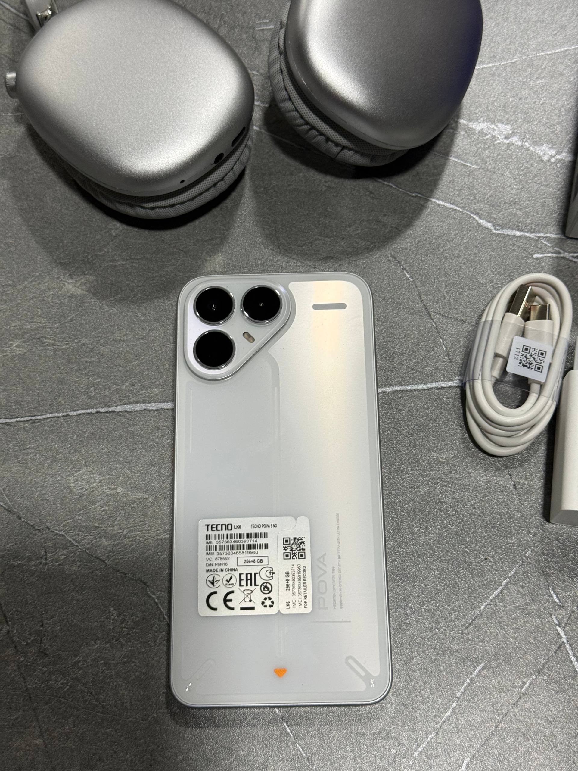 Игровой смартфон TECNO POVA 8/ телефон Tecno Pova 8 Pro, 5G, 8/256 GB