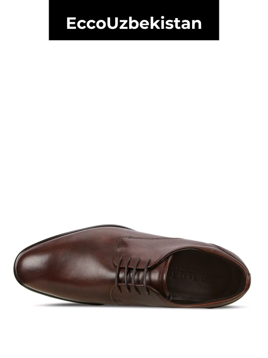 Мужские туфли ECCO Citytray Cognac из натуральной кожи