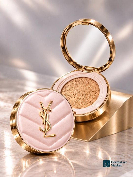 Тональный кушон для лица Yves Saint Laurent Cushion, компактный тональный крем для макияжа
