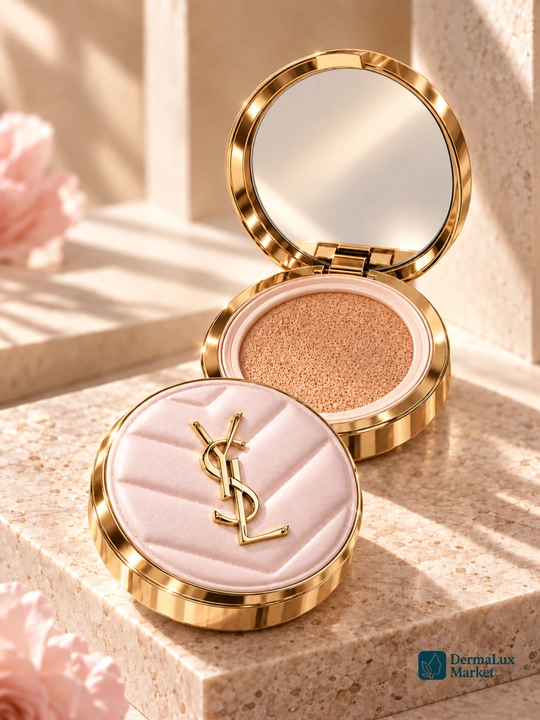 Тональный кушон для лица Yves Saint Laurent Cushion, компактный тональный крем для макияжа
