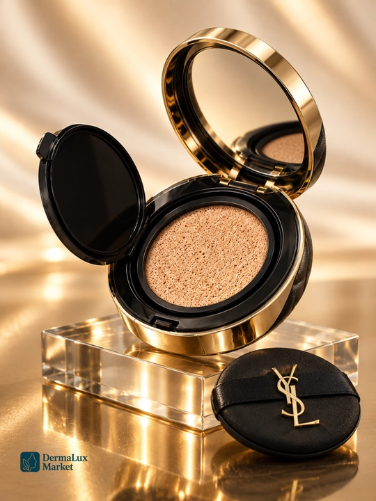 Тональный кушон для лица Yves Saint Laurent Cushion, компактный тональный крем для макияжа