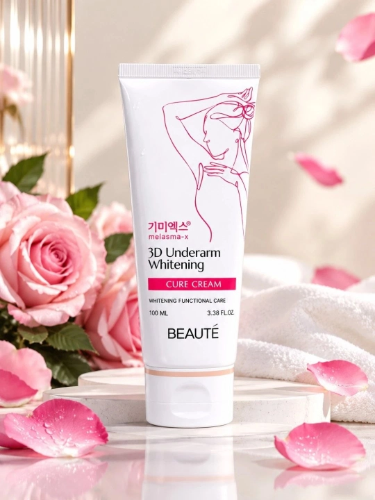 Qoʻltiq ostini oqartiruvchi krem 3D Underarm Whitening Cream, tana uchun - 