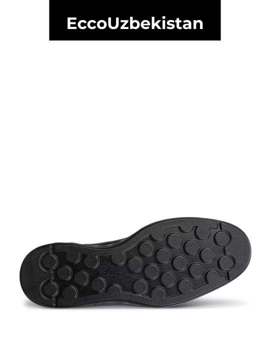 Мужские МокасиныECCO S Lite Hybrid Black из натуральной кожи