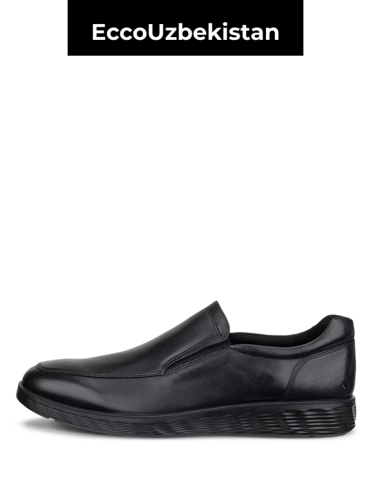 Мужские МокасиныECCO S Lite Hybrid Black из натуральной кожи