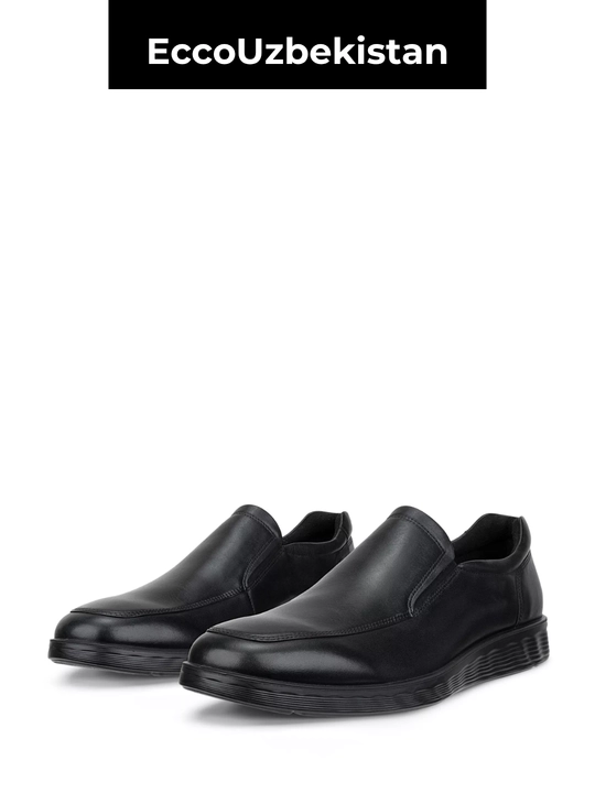 Мужские МокасиныECCO S Lite Hybrid Black из натуральной кожи