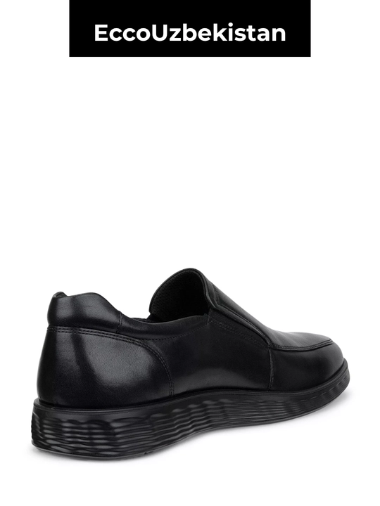 Мужские МокасиныECCO S Lite Hybrid Black из натуральной кожи